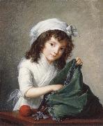 Mademoiselle Brongniart Elizabeth Louise Vigee Le Brun